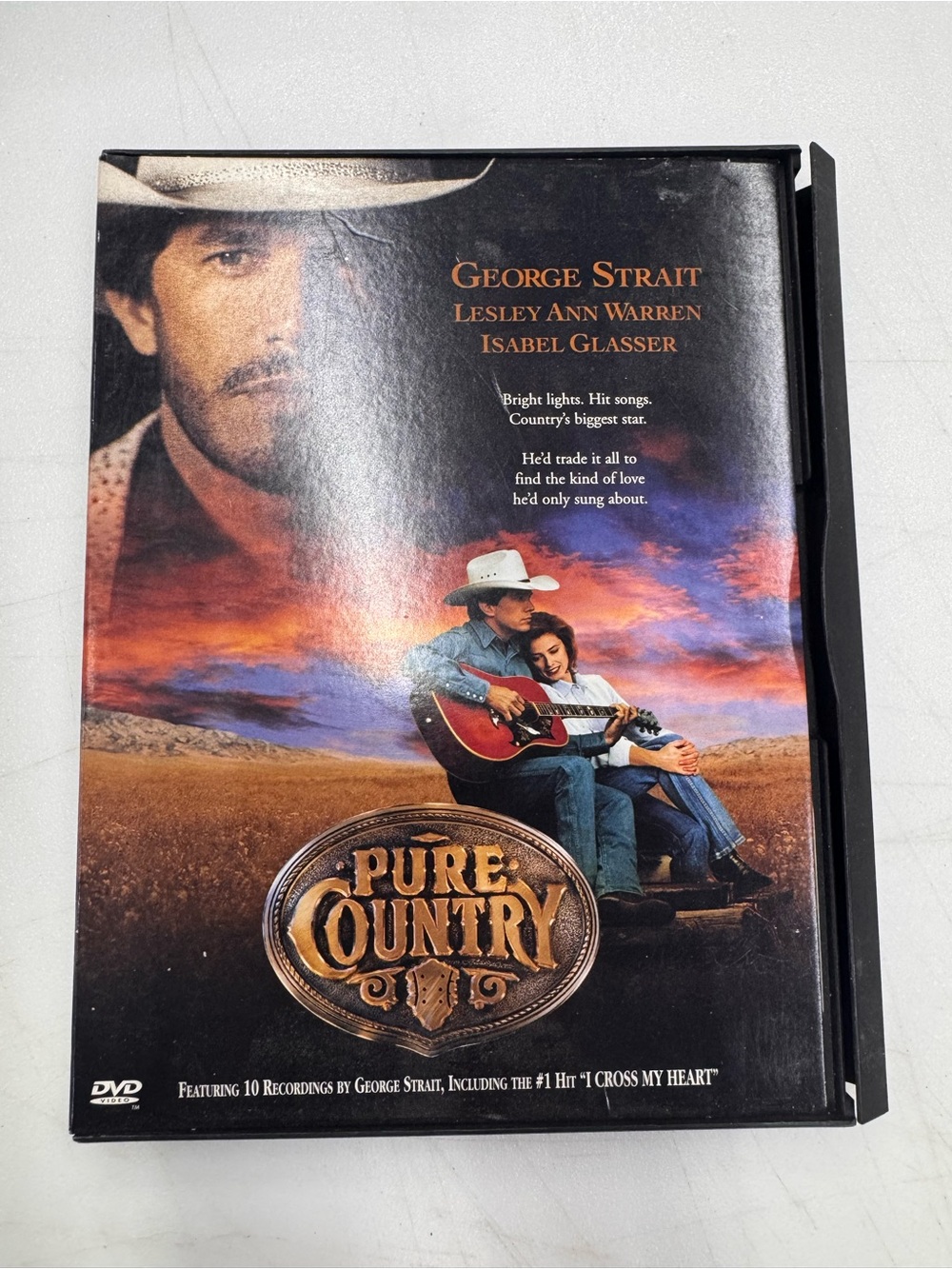 Pure Country (DVD, 1992, Warner Bros) George Strait Tested Working